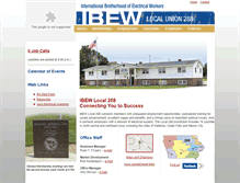 Tablet Screenshot of ibew288.com